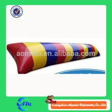 Latest popular most exciting game durable inflatable water blob, water catapult for sales